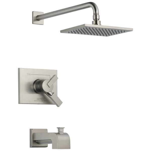 Delta Vero Monitor 17 Series Tub & Shower Trim Stainless T17453-SS - main